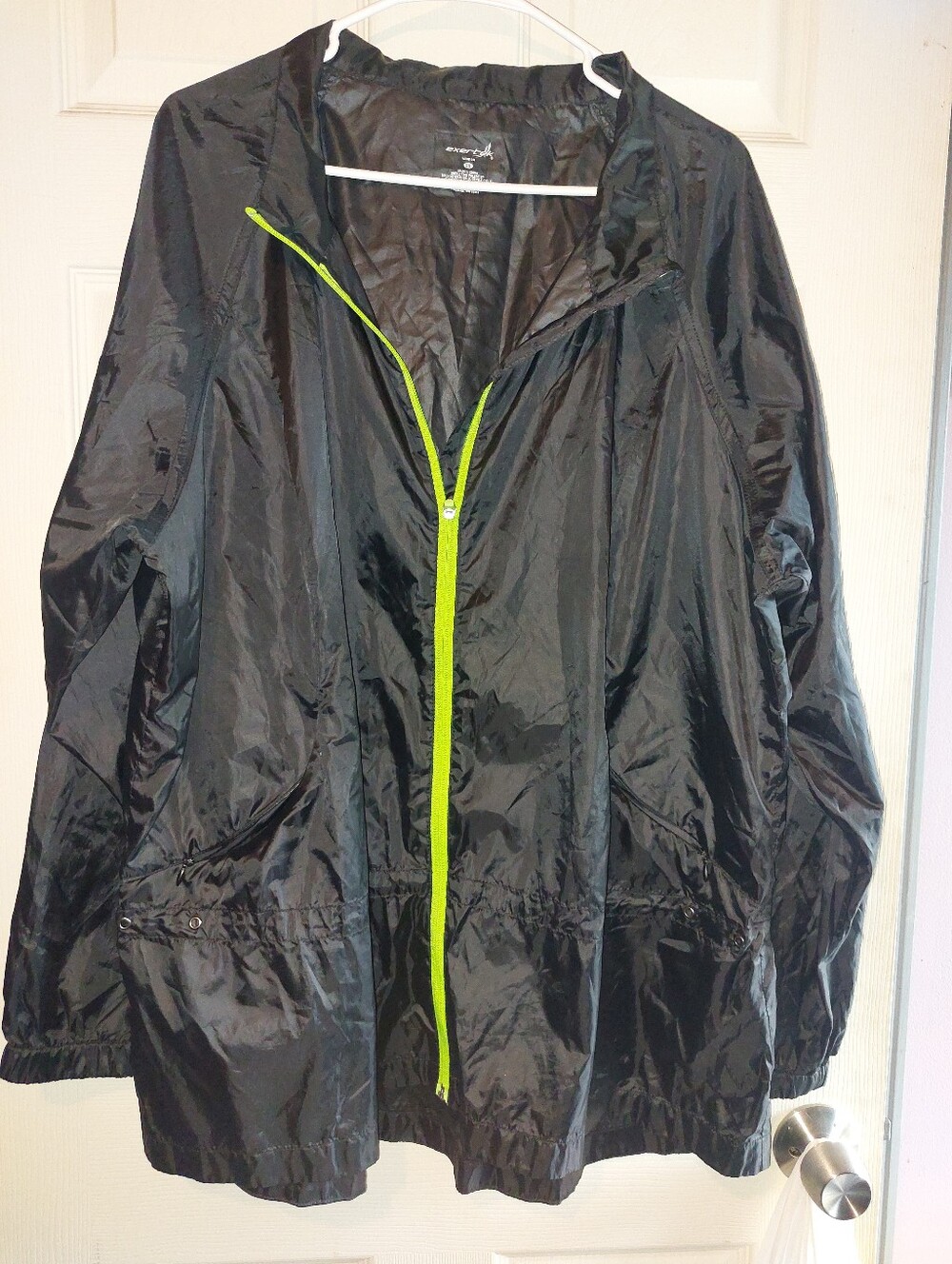 Exertek Womans 3x Black Utility Jacket